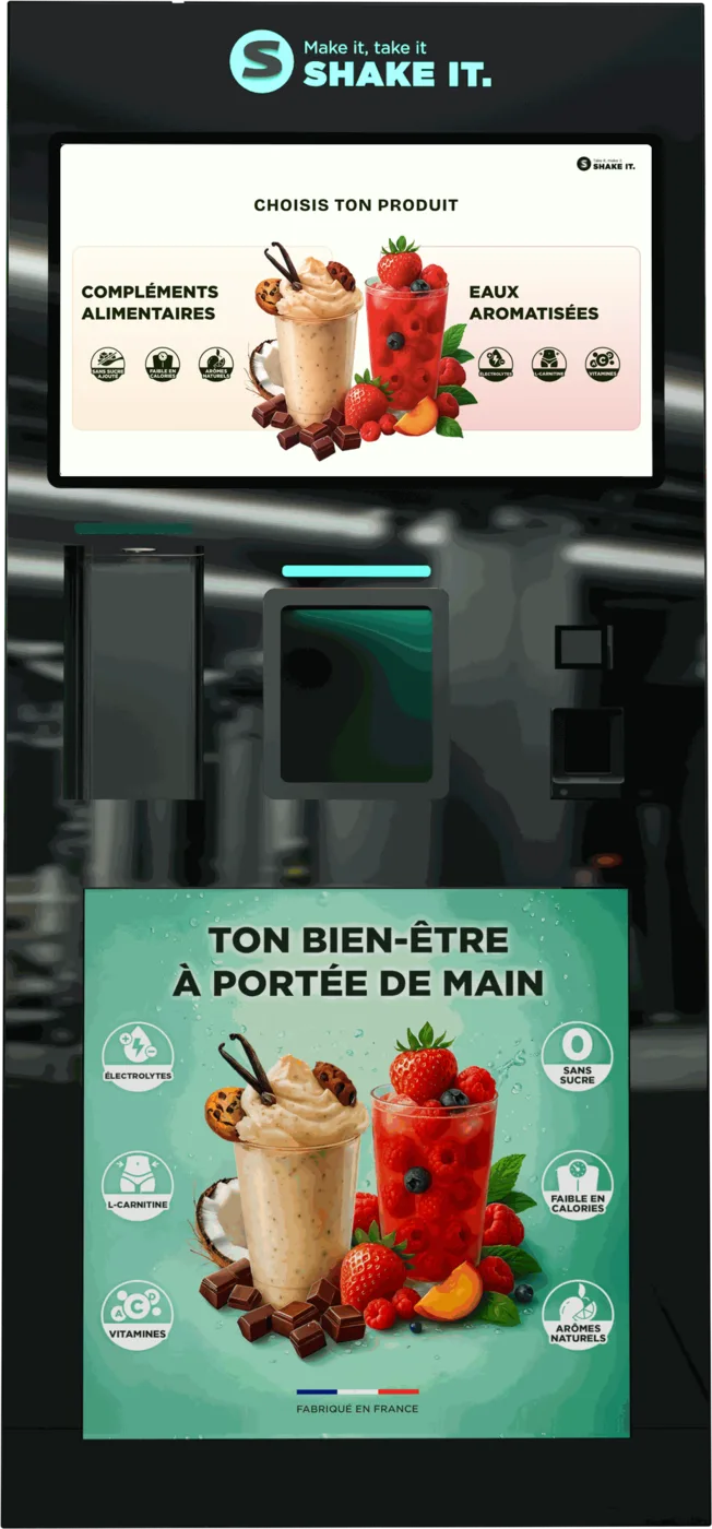 Distributeur Shake it 2 en 1